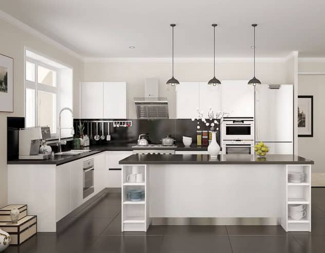 15 Trendy White Kitchen Designs You Should See Right Now 12