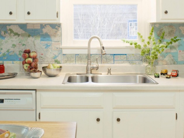16 Inexpensive &amp; Easy DIY Backsplash Ideas To Beautify Your Kitchen