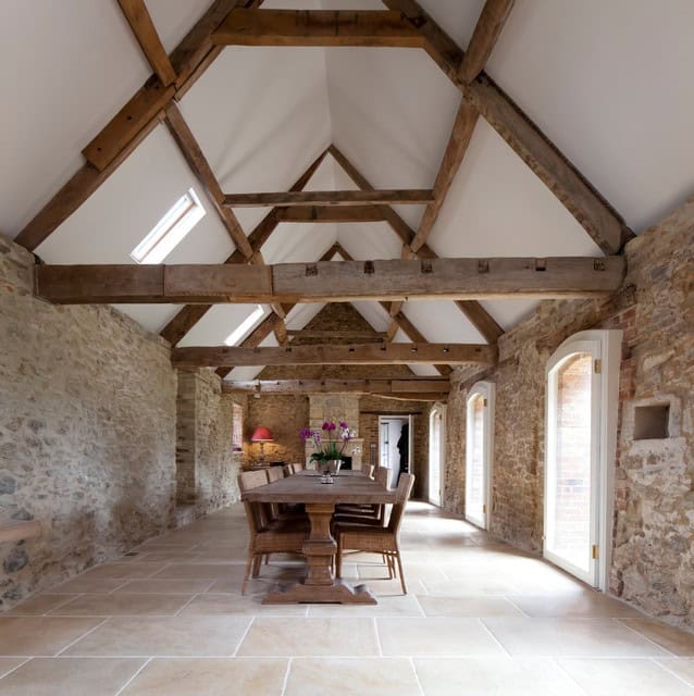 17 Brilliant Open Plan DIning Room Designs In Rustic Style 14