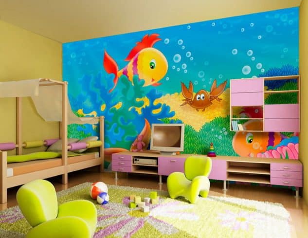 14 Majestic Cartoon Wallpaper Designs For Your Dream Child's Room 14
