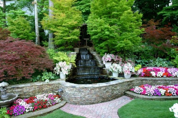 20 Awesome Waterfall Designs To Adorn Your Backyard 14