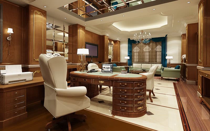 Modern Luxury Ceo Office Interior Design