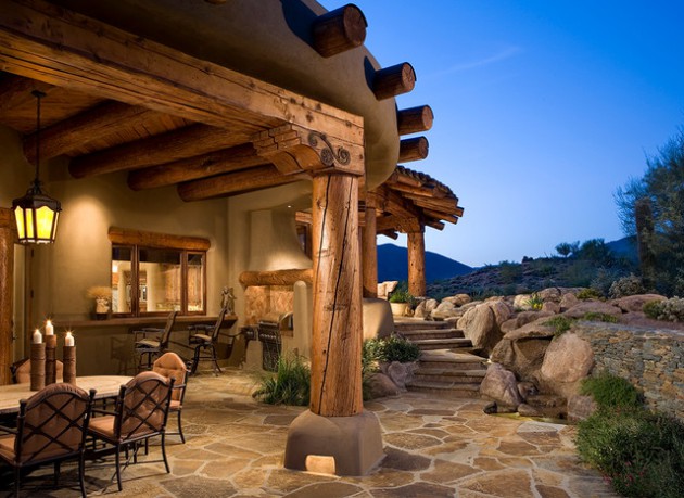 16 Cozy Southwestern Patio Designs For Outdoor Comfort 13 630x459