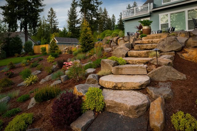 16 Beautiful Courtyards With Stone Stairs That You Would Love To Have