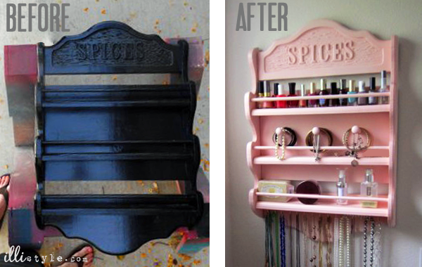 17 Interesting Ideas For Repurposing Old Spice Rack That You Need To See