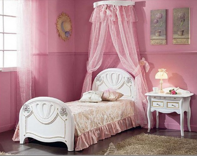 19 Fabulous Canopy Bed Designs For Your Little Princess