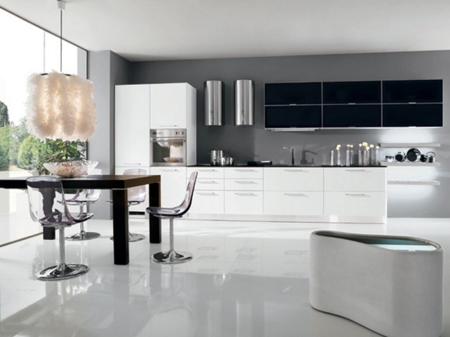 17 Gorgeous Black &amp; White Kitchen Designs For Every Modern Home
