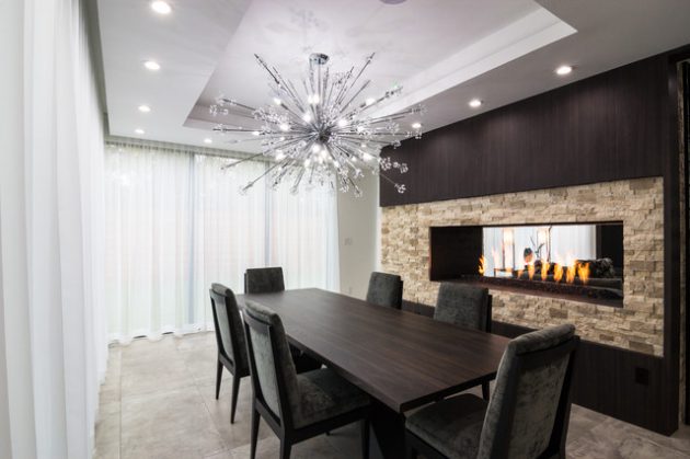 20 Bountiful Contemporary Dining Room Interior Designs
