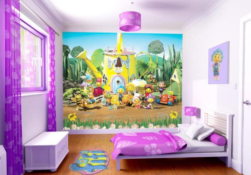 14 Majestic Cartoon Wallpaper Designs For Your Dream Child's Room 3