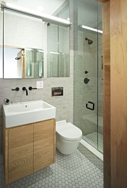 16 Functional Examples How To Decorate Your Small Bathroom Properly 4