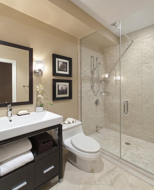 16 Functional Examples How To Decorate Your Small Bathroom Properly 5