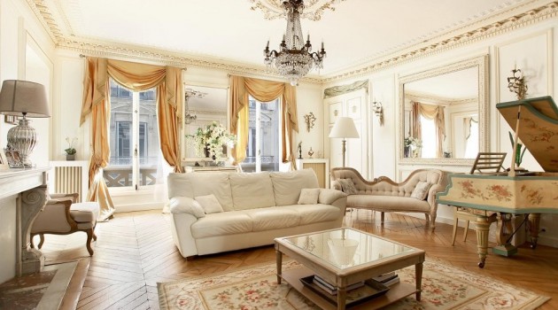 16 Captivating French Style Living Room Designs That Will Delight You