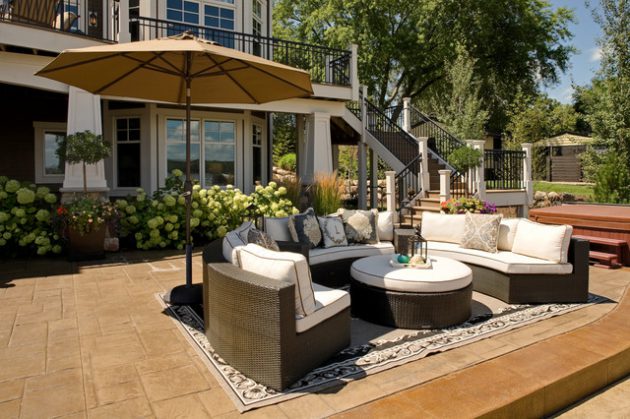 18 Impressive Examples For Decorating Outdoor Relaxing Space In The Garden