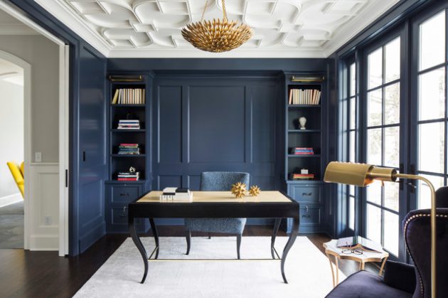 16 Blue Home Office Designs That Will Catch Your Eye