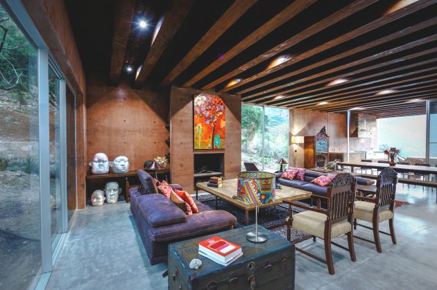 The Contemporary Narigua House in Mexico by P+0 Architecture
