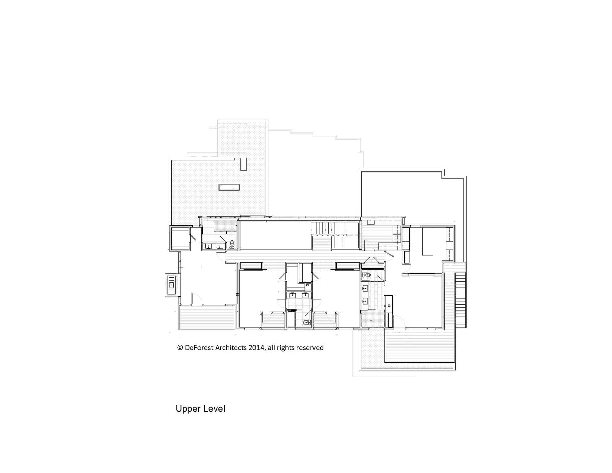 The Courtyard House Is A Contemporary Residence In Seattle By DeForest Architects (16)