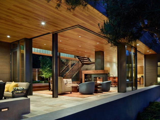 Courtyard House. ©DeForest Architects