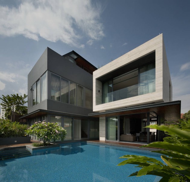 The Travertine Dream House by Wallflower Architecture + Design