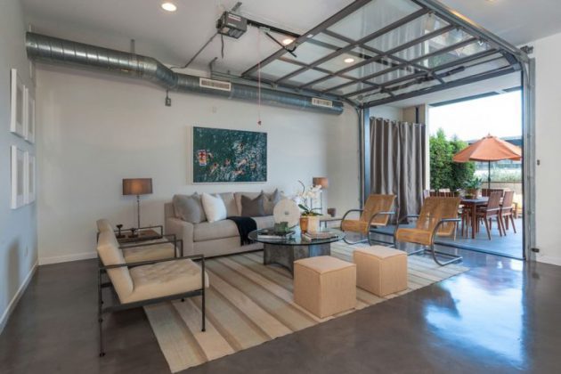 12 Functional Solutions To Transform Your Garage Into Beautiful Living Room