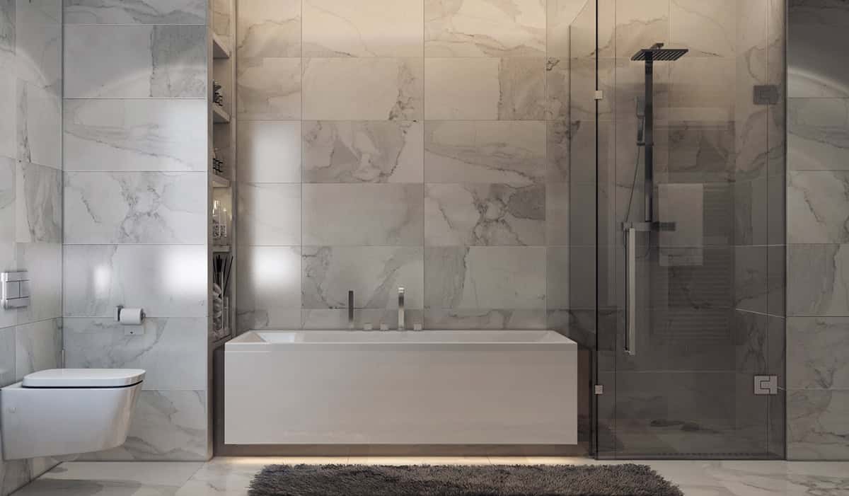 18 Luxury Bathroom Designs With Freestanding Bathtub 11