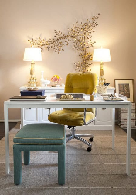 18 Beautiful Home Office Designs With Feminine Allure 18 Beautiful Home Office Designs With Feminine Allure