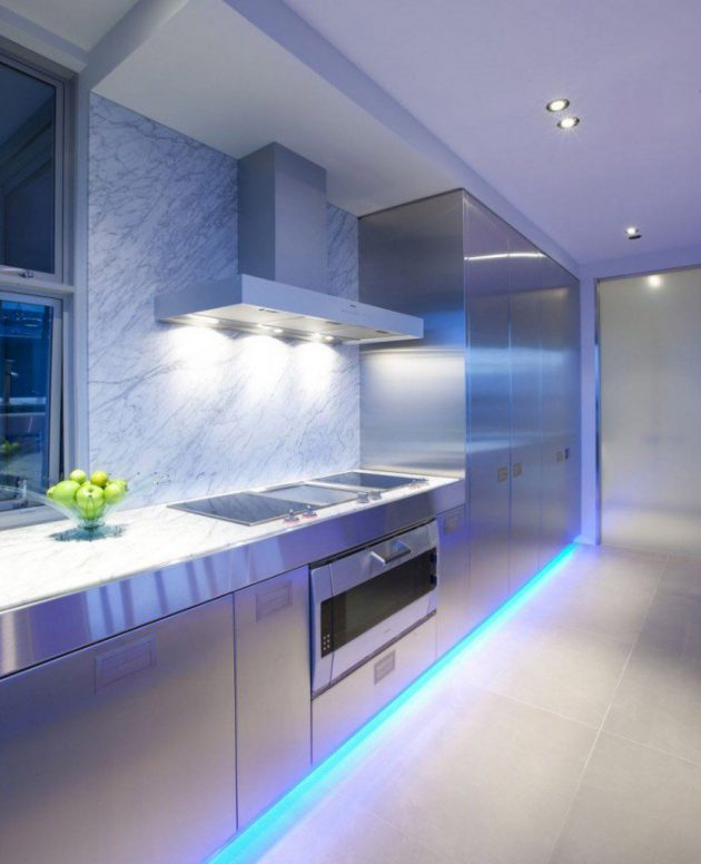 16 Awesome Kitchen LED-Lighting Ideas That Will Amaze You