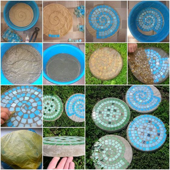 21 Magnificent DIY Mosaic Garden Decorations For Your Inspiration