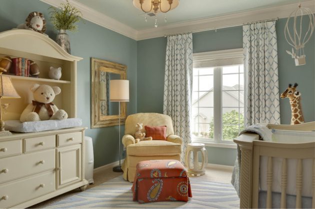 15 Adorable Child's Room Designs In Light Blue Color