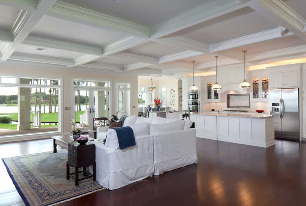 17 Excellent Ideas How To Decorate Open Floor Living Room Properly 15