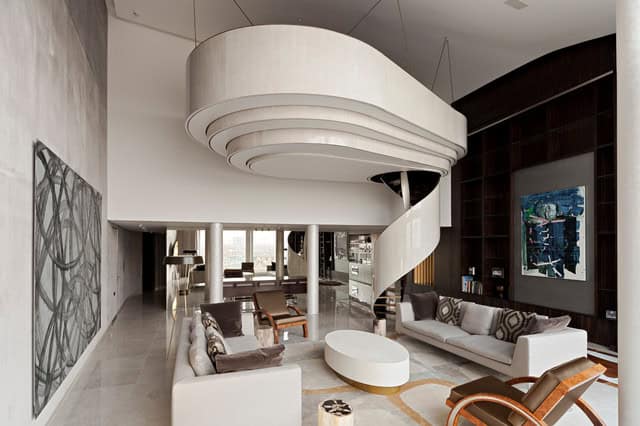 18 Delightful Spiral Staircase Designs To Adorn Your Interior Design 15