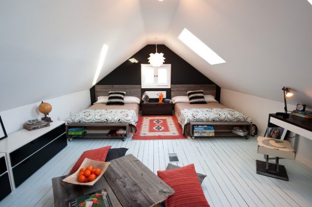 16 Adorable Attic Child's Room Designs That Will Attract Your Attention