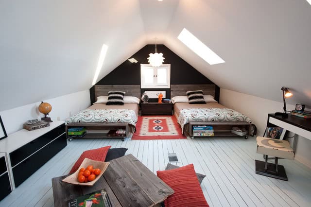 16 Adorable Attic Child's Room Designs That Will Attract Your Attention 15