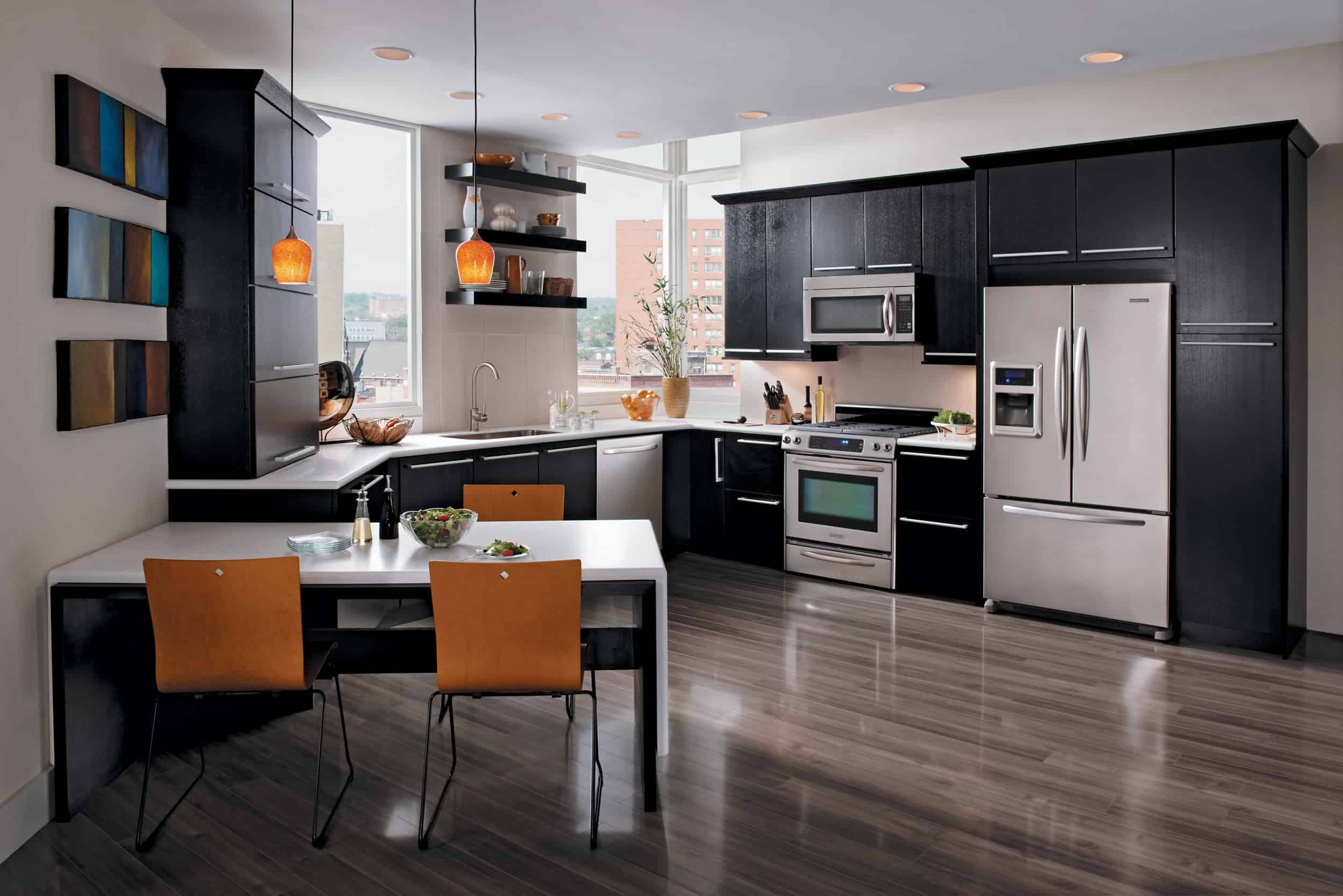 17 Flooring Options For Dark Kitchen Cabinets 17 Flooring Options For Dark Kitchen Cabinets
