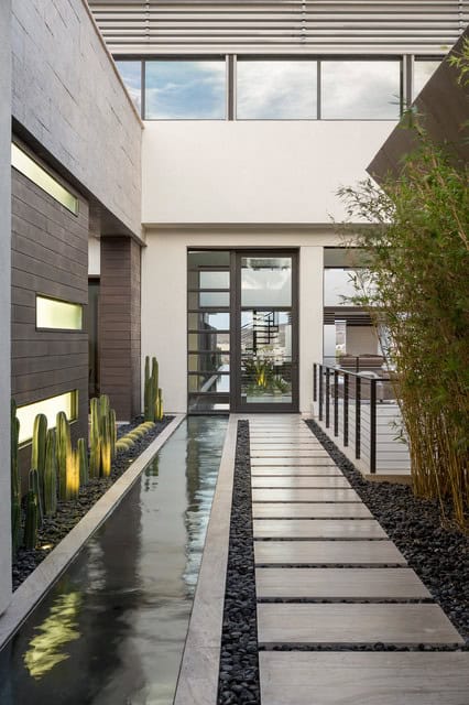 15 irresistible contemporary entrance designs you won't