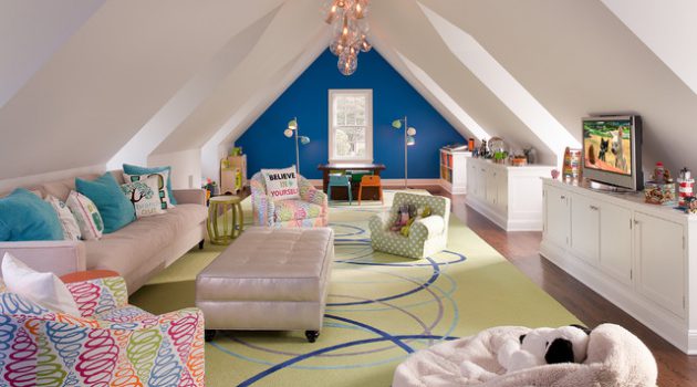 16 Adorable Attic Child’s Room Designs That Will Attract Your Attention