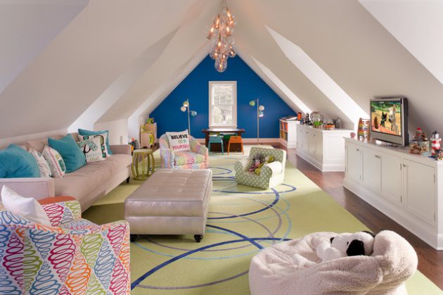 16 Adorable Attic Child's Room Designs That Will Attract Your Attention