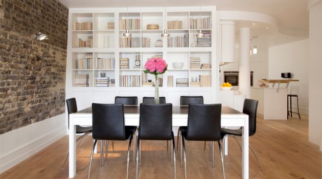 18 Extravagant Black & White Dining Rooms That Are Worth Seeing