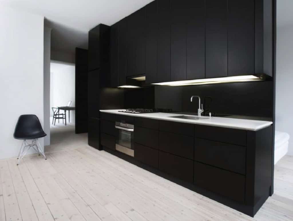 Кухня Черная Матовая Купить В Москве