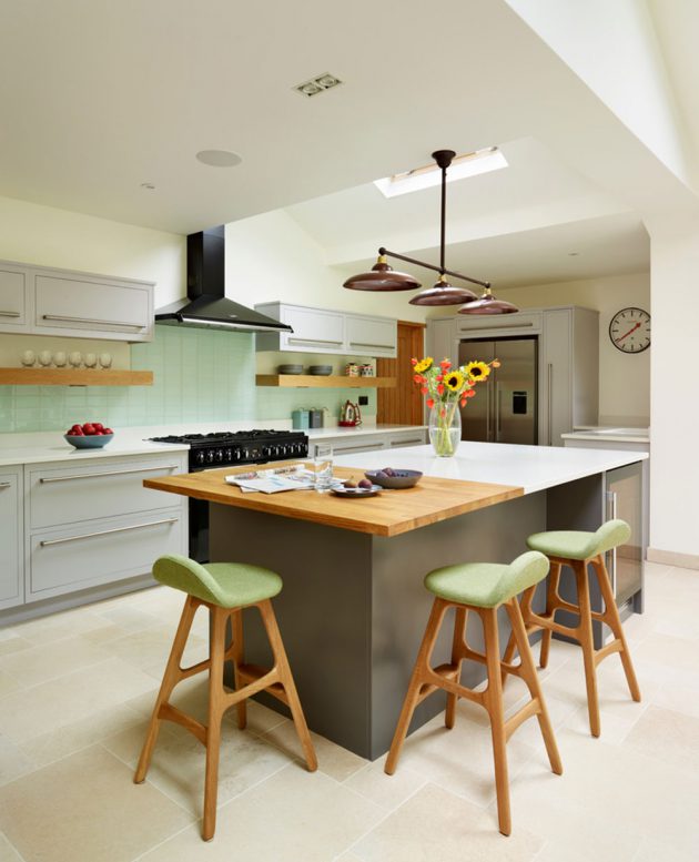 modern kitchen island designs with seating