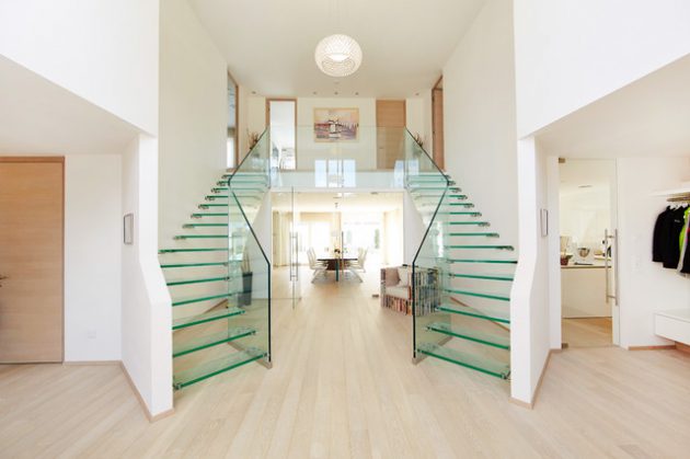 17 Uplifting Contemporary Stairway Designs Your Home Needs To Have