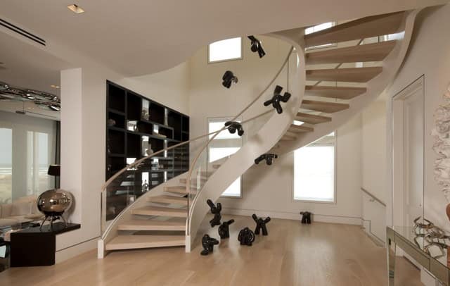 18 Delightful Spiral Staircase Designs To Adorn Your Interior Design 2