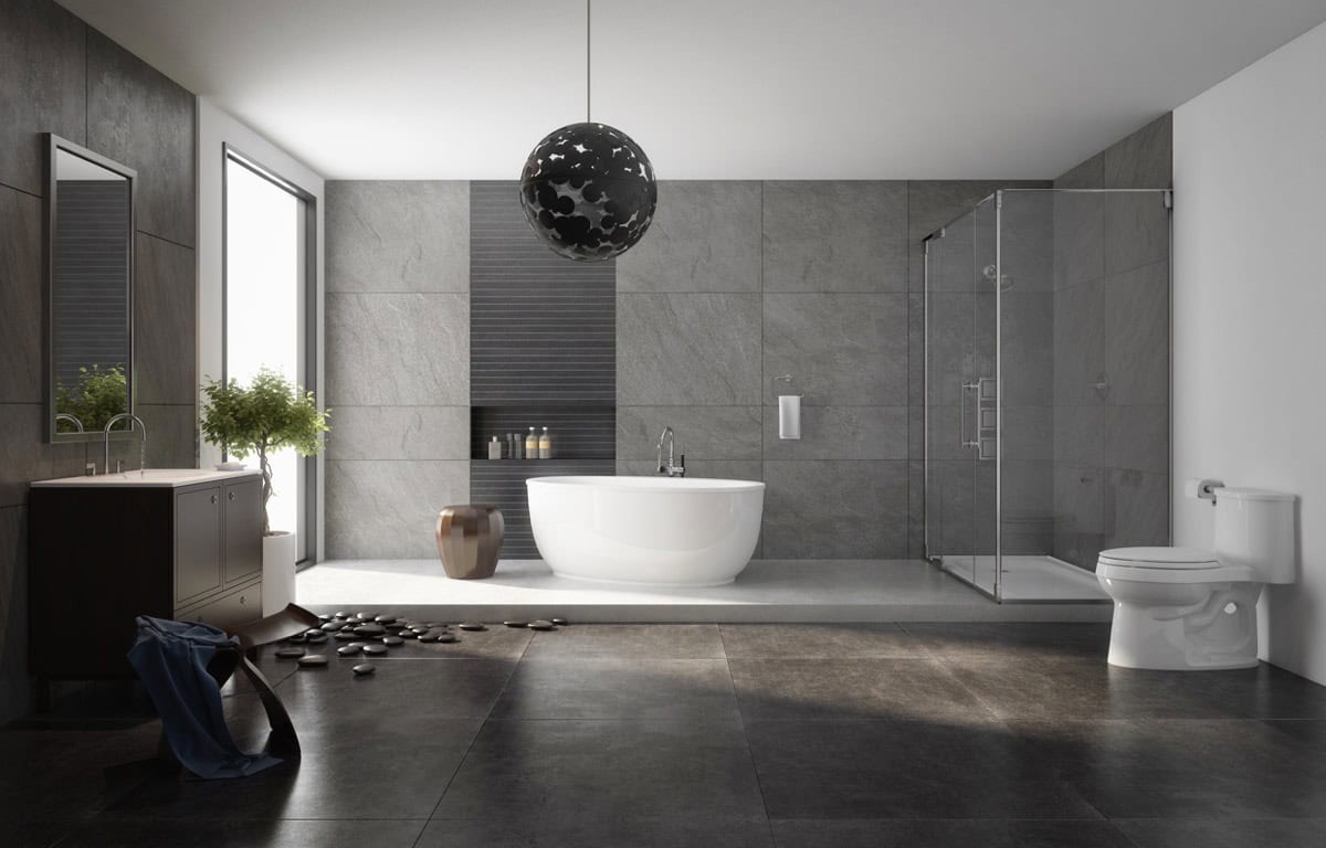 18 Luxury Bathroom Designs With Freestanding Bathtub 2