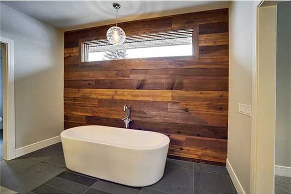 16 Marvelous Bathroom Designs With Wooden Wall That Abound With Elegance & Warmth 16 Marvelous Bathroom Designs With Wooden Wall That Abound With Elegance & Warmth