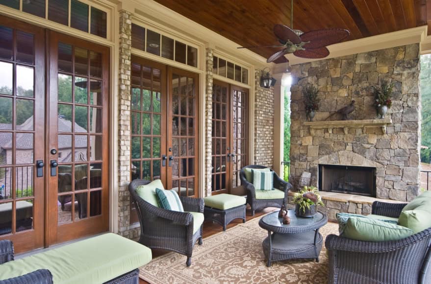 20 Beautiful Outdoor Living Room Designs That Will Delight You 2