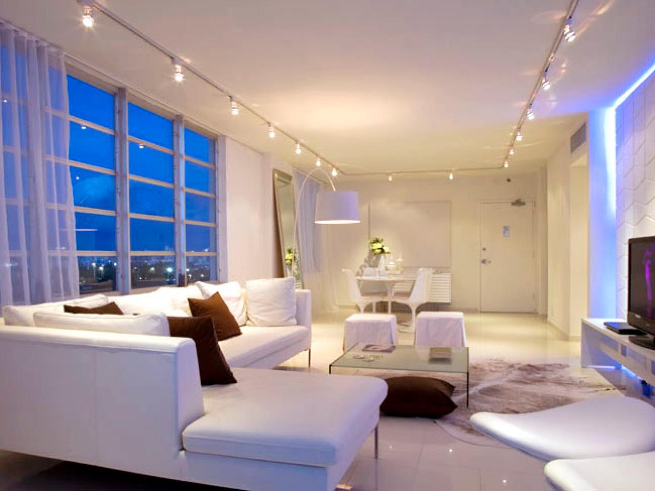living room directional lighting ideas