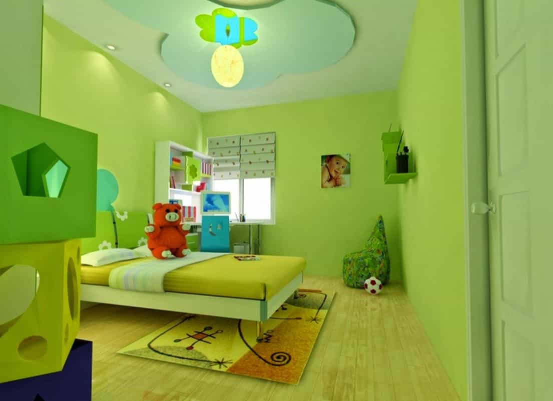 10 Compelling Ideas To Enter Lime Green In The Child's Room 4