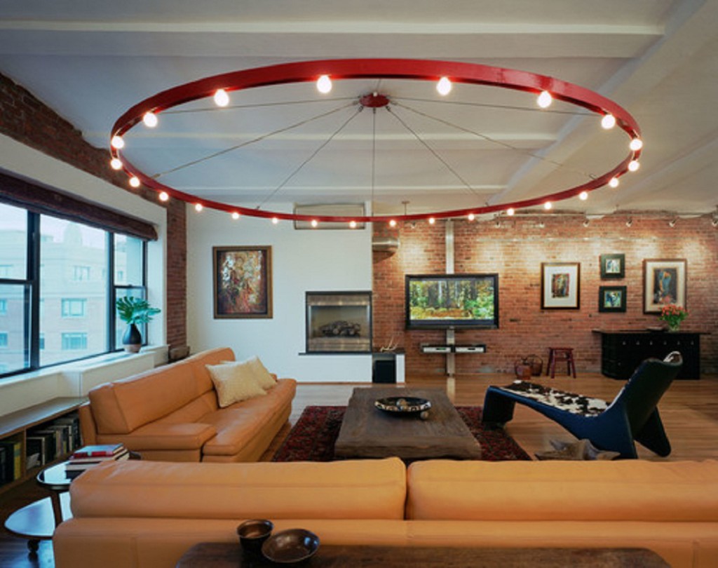 Living Room Light Fixtures Ideas With Fan