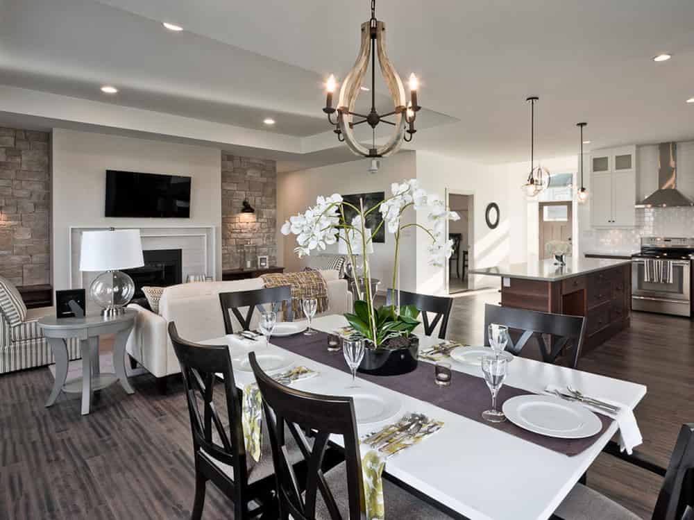 17 Excellent Ideas How To Decorate Open Floor Living Room Properly 5