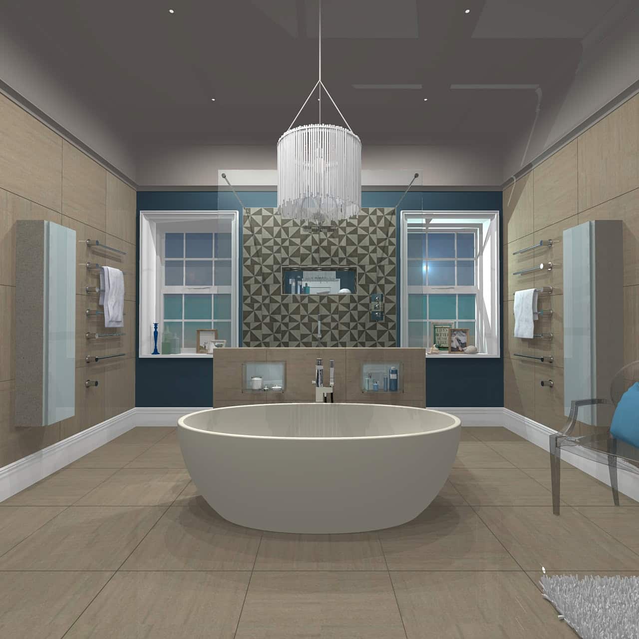 18 Luxury Bathroom Designs With Freestanding Bathtub 6