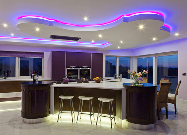 16 Awesome Kitchen LED-Lighting Ideas That Will Amaze You